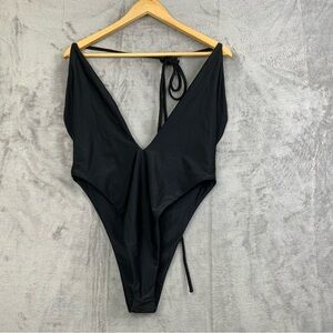 Mars The Label. The Fishtail Swimsuit. Black. UK Size 18.‎ (NWT).